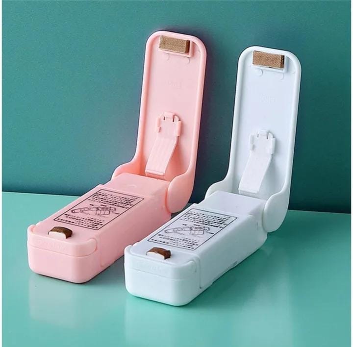 Mini Heat Bag Sealing | snack sealer portable Machine Package Sealer Bags Thermal Plastic Food Bag Closure Portable Sealer Packing Kitchen...